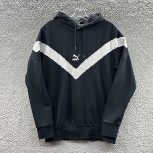 Puma Hoodie Boys Small Black/White‎ Hoodie Boys S